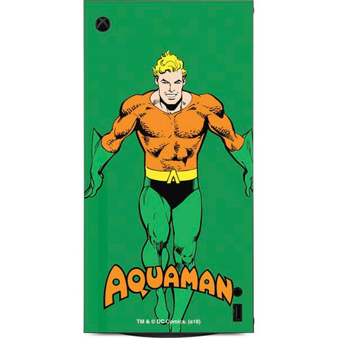DC Comics Aquaman Classic Art Pose XBox Series X Digital Edition Console Skin